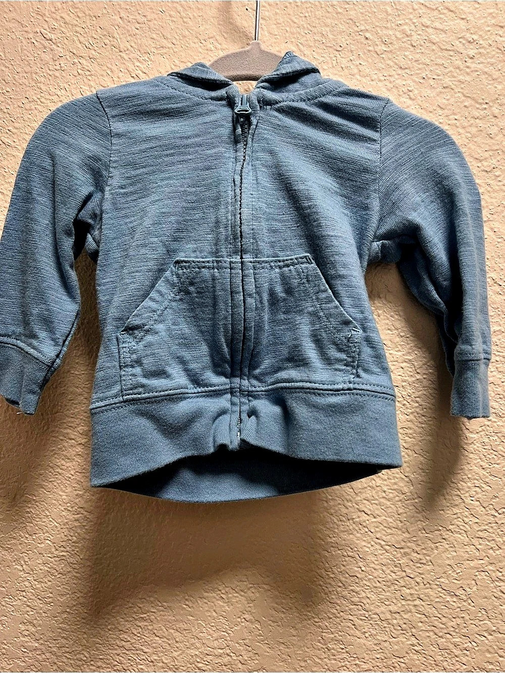 Carter's Baby Blue Hoodie Size 3M Like New